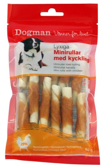 Dogman Minirullar Med Kylling