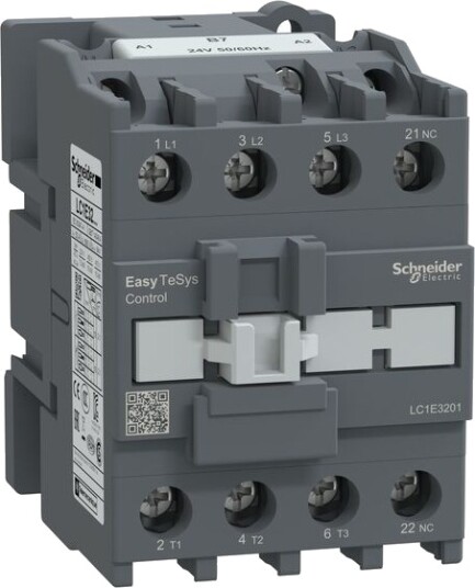 Schneider Electric Kontaktor Easy TeSys LC1E3201B7 32A 1NC 24V AC