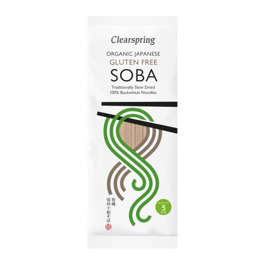 Clearspring buckwheat soba noodles 200 g Clearspring buckwheat soba noodles 200 g