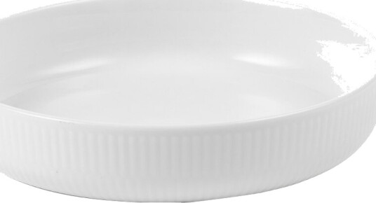 Royal Copenhagen White Fluted ildfast form 19x19 cm Royal Copenhagen White Fluted ildfast form 19x19 cm