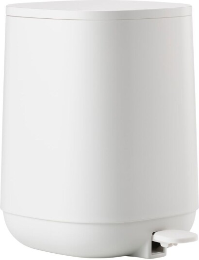 Zone Time pedalbøtte 3 l White