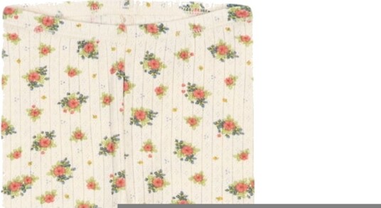Konges Sløjd Leggings Hullmønster/Blonder Minnie Rosett Konges Sløjd 3 år (98) Leggings Beige Grønn Hvit Rød