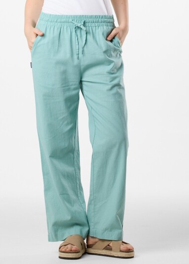 Seaside New Hampshire Linen Pants W Seaweed Green 40 Hverdagsbukser