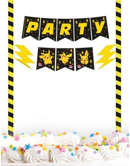 Kakedekorasjon Pokemon Party 19 x 25 cm