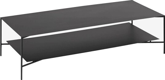 Kave HomeSofabord Azisi 60 x 140 cmSvartSofabord