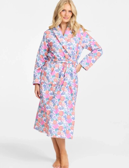 Damella of Sweden Robe Multi/patterned L
