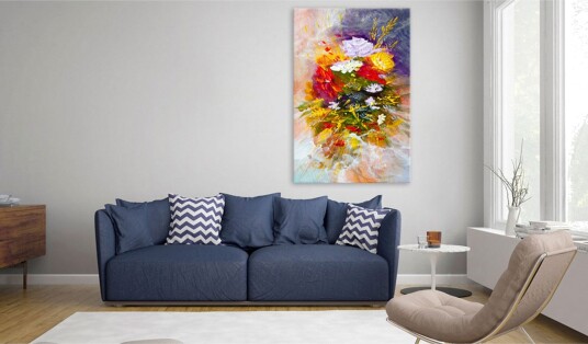 Tavle Blommor I Augusti 60X90 Artgeist sp. z o. o.