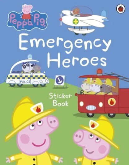 Peppa Pig: Emergency Heroes Sticker Book Av Peppa Pig