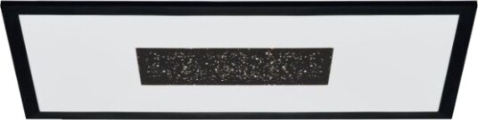 Eglo Marmorata Tak 2400+1100Lm 595X595 Svart/Hvit