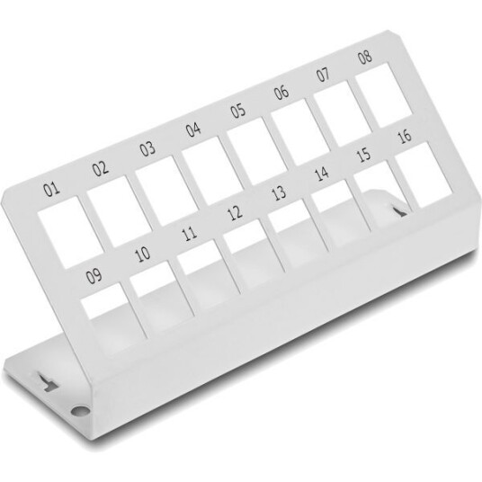 Eurolan 50S-21-15WT Patchpanel ubestykket 12xRJ45 (Hullbilde: Actassi) Eurolan 50S-21-15WT Patchpanel ubestykket 12xRJ45 (Hullbilde: Actassi)