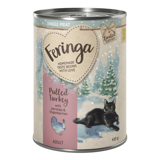 Feringa Limited Edition: Single Meat Vintermeny Pulled Turkey Med Pastinakk  6 X 410 G