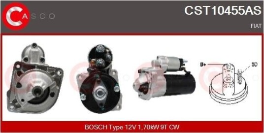 CASCO CST10455AS Starter CASCO CST10455AS Starter