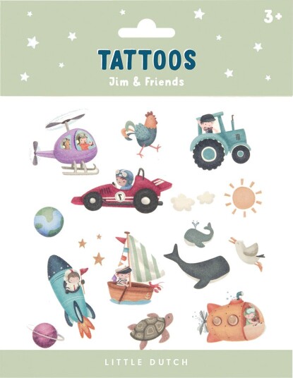 Little Dutch Tatoveringer Jim & Friends