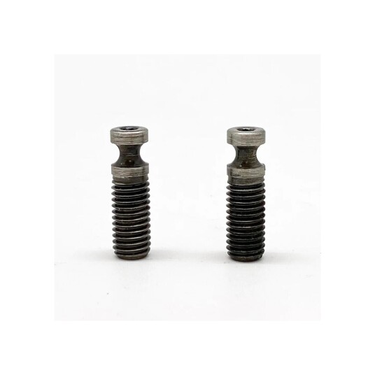 Floyd Rose Frx Bridge Mounting Stud Unc (2 Pcs), Antique Silver