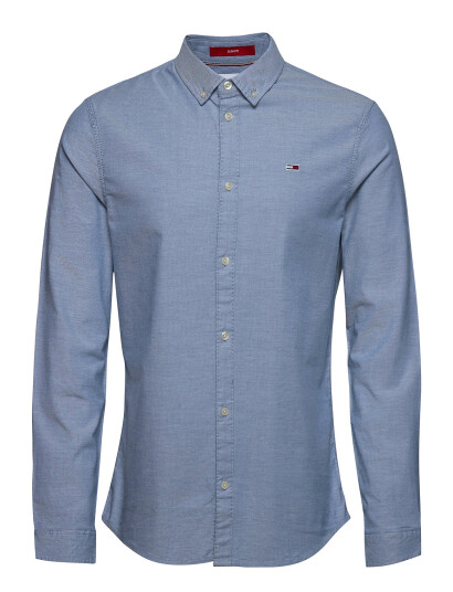 Tommy Jeans Tjm Slim Stretch Oxford Shirt - Blue - M Tommy Jeans Tjm Slim Stretch Oxford Shirt - Blue - M
