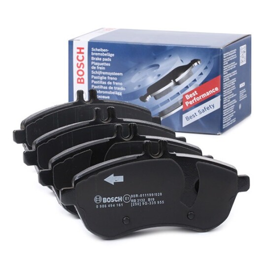 Bremseklosser BOSCH 0 986 494 161 Bremseklosser BOSCH 0 986 494 161
