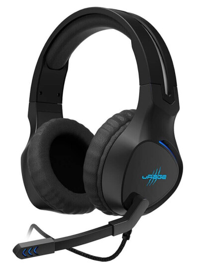 uRage Soundz 400 Gaming Headset Over-Ear Svart