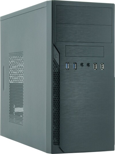 Chieftec Elox HO-12B Micro-ATX Tower Uten PSU Svart Chieftec Elox HO-12B Micro-ATX Tower Uten PSU Svart
