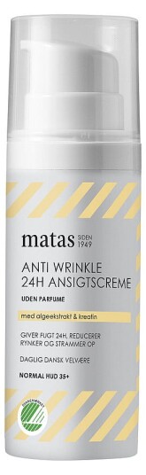 Anti Wrinkle 24H Face Cream For Normal Skin Fragrance Free 50 ml Anti Wrinkle 24H Face Cream For Normal Skin Fragrance Free 50 ml