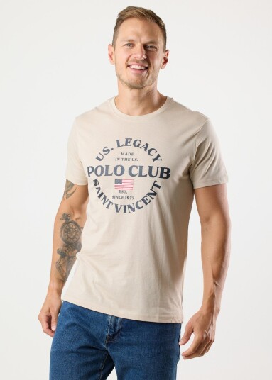 Saint Vincent Dallas Tee Beige L T-Shirts