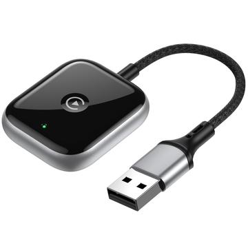 Kablet til trådløs CarPlay dongle for iPhone svart