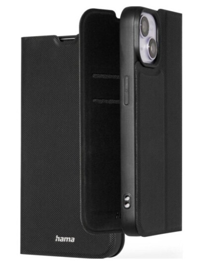 Hama Daily Protect Brochure Apple Iphone 13 Sort Standerfunktion Hama Daily Protect Brochure Apple Iphone 13 Sort Standerfunktion