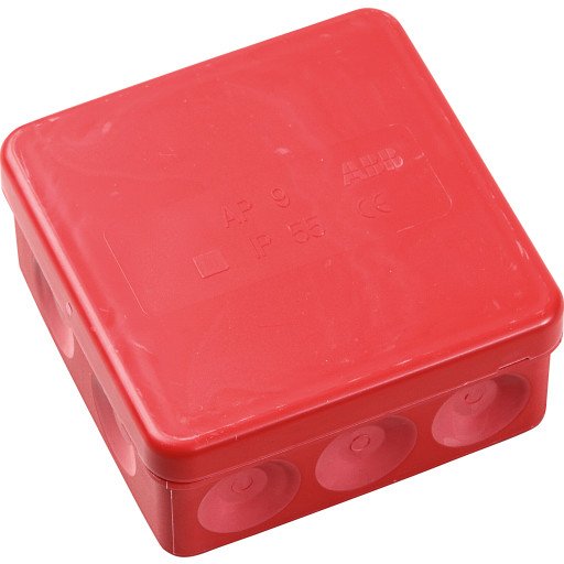 Koblingsboks AP9 rød IP65