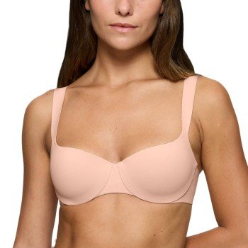 Triumph BH Body Make-Up Illusion Balconette Bra Beige D 90 Dame Triumph BH Body Make-Up Illusion Balconette Bra Beige D 90 Dame