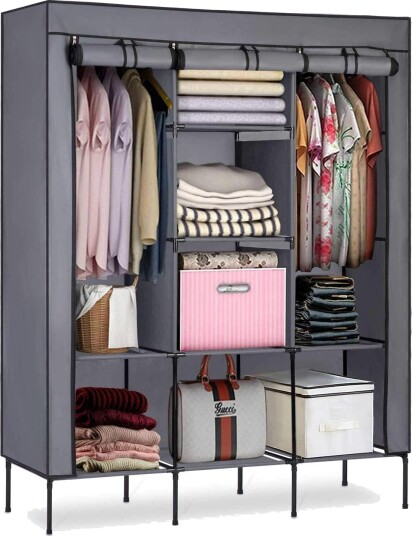 Tekstilgarderobe Massido   Grafitt