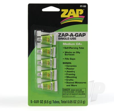 Zap PT105 Zap-A-Gap Single Use .01 OZ 5