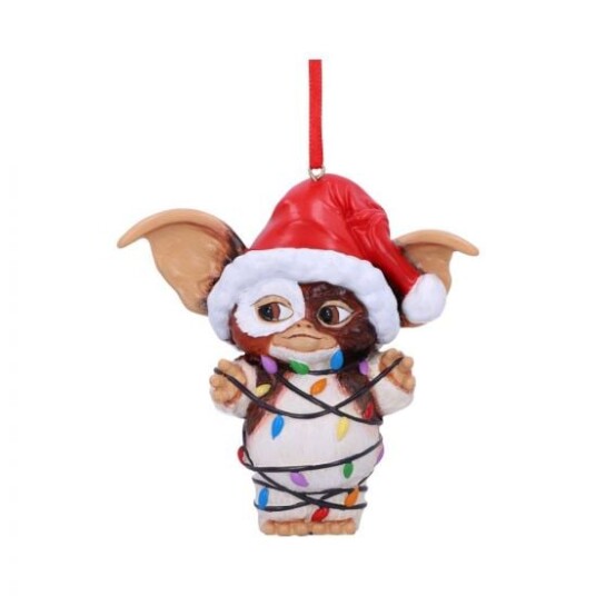 Nemesis Now Gremlins Gizmo Hengende Juletrepynt med Lysslynge - 8 cm Multifarget