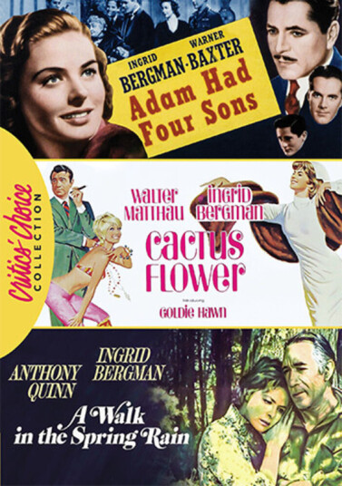 Ingrid Bergman Romance Triple Feature DVD Ingrid Bergman Romance Triple Feature DVD