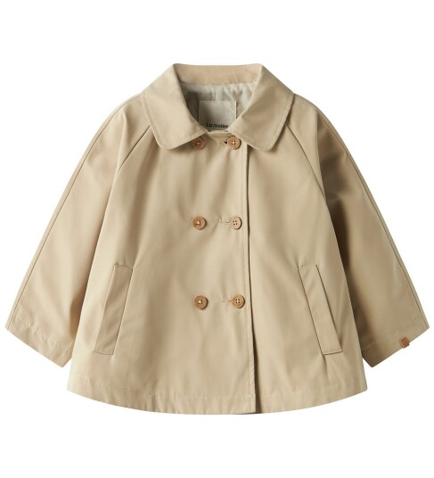 Lil"Atelier Nmflamadelin Loose Long Jacket Lil Beige 122 128 Lil"Atelier Nmflamadelin Loose Long Jacket Lil Beige 122 128