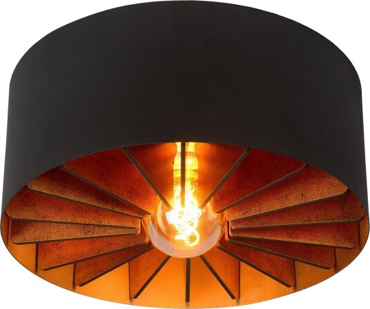 Zidane Taklampe  Diameter 40 Cm  Sort/Gull