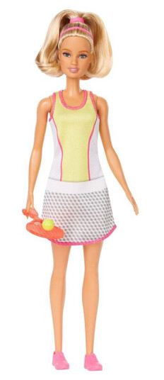 Barbie Karrieredukke Tennis Spiller med blondt hår