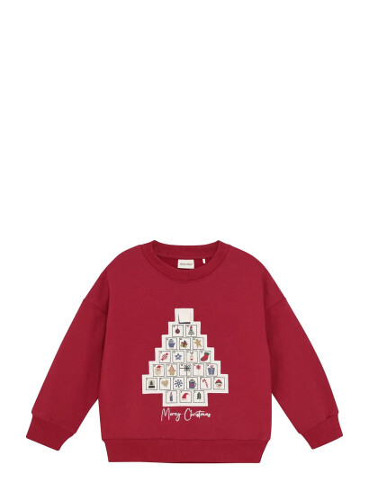 Minymo Sweat Ls Red 122 Minymo Sweat Ls Red 122