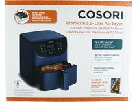 Cosori Premium 5,5L Airfryer i Blå - Effektiv Steking Cosori Premium 5,5L Airfryer i Blå - Effektiv Steking