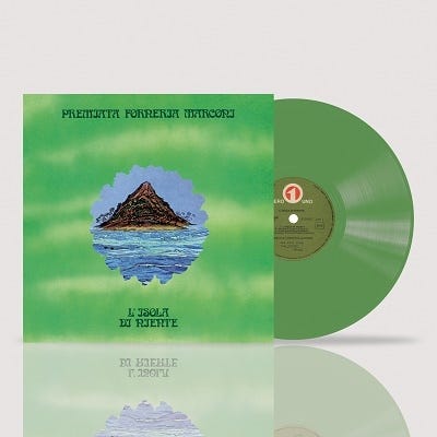 Premiata Forneria Marconi (PFM) L'isola Di Niente LP/Vinyl Premiata Forneria Marconi (PFM) L'isola Di Niente LP/Vinyl