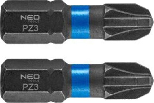 Neo Tools Slagbits Pz3 X 25 Mm, 2 Stk.