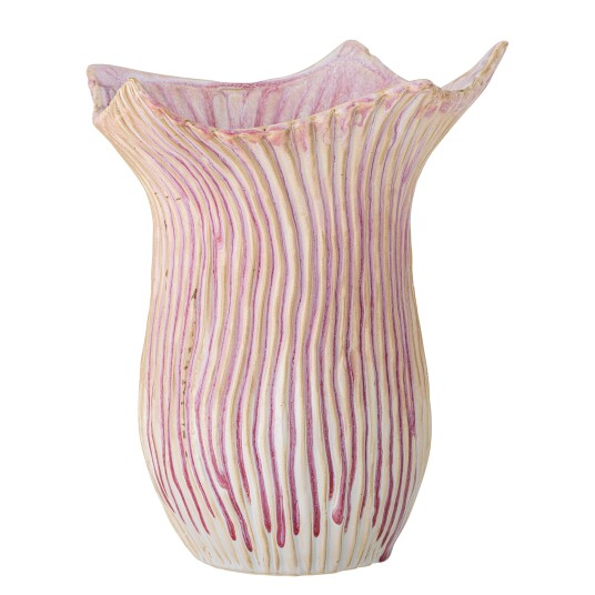 Bloomingville Floral Vase Rød
