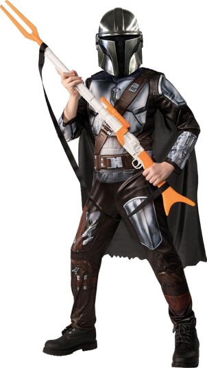 Rubies Costumes Star Wars The Mandalorian Barn Deluxe Kostyme Small 300929S000 Rubies Costumes Star Wars The Mandalorian Barn Deluxe Kostyme Small 300929S000