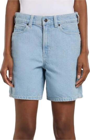 Dickies Dame Shorts Blå W25,