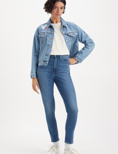 Levi"s® Retro High Skinny Run The Worl Blue 28 x 30 Levi"s® Retro High Skinny Run The Worl Blue 28 x 30