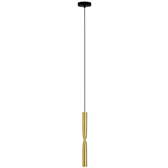 Flow T 3735S Pendel Satin Gold / Svart Flow T 3735S Pendel Satin Gold / Svart