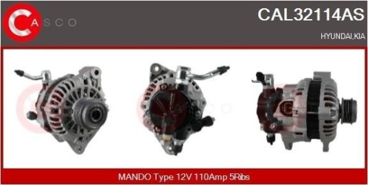 CASCO CAL32114AS Dynamo CASCO CAL32114AS Dynamo