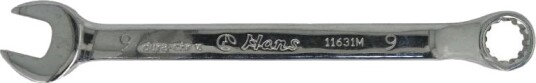 HANS 11631M/9 Kombinasjonsnøkkel HANS 11631M/9 Kombinasjonsnøkkel