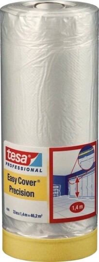 Tesa Easy Cover® Precision 4365 Maskeringsfolie L X B 33 M X 140 Cm Transparent 04365 1 0 Tesa Innhold 04365 1 0