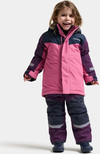 Didriksons Skisett Skare Nordlig Purple Didriksons 130 Ski Pants Bordeaux Lilla Marineblå Rosa