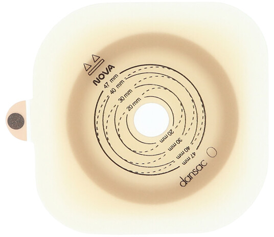 Dansac 1155-15 Novalife 2 Hudplate, 5 stk.