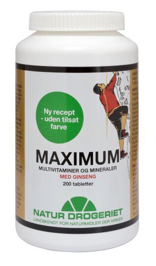 Natur Drogeriet Natur-Drogeriet Maximum Extra 200 Tabletter